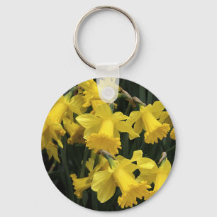 Keychain, "Daffodil Mass" Key Ring