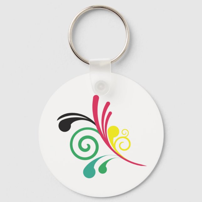 Keychain_Design Key Ring (Front)
