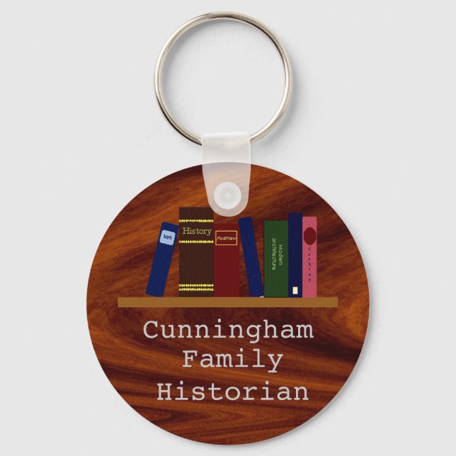 Keychain - Family historian (Front)