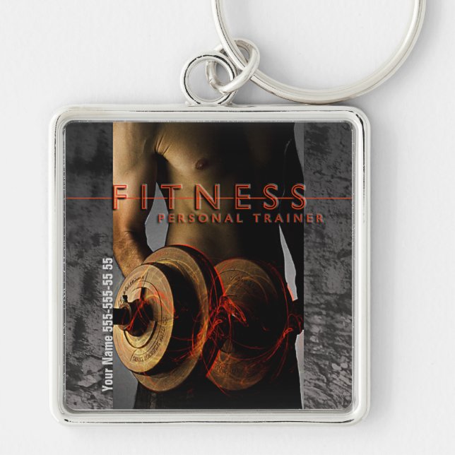 Keychain - Fitness (Front)