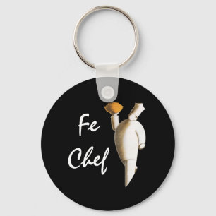 KEYCHAIN FOR THE FE = IRON ELEMENT FE CHEF