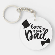 Keychain happy father's day