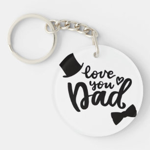 Keychain happy father's day