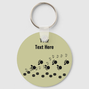Keychain Hoofs & Paws Tracks Promotional Products