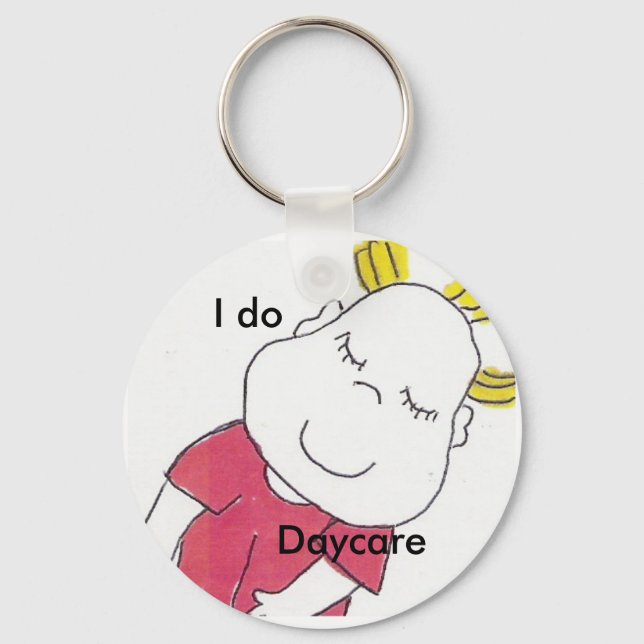 Keychain  I do, Daycare (Front)