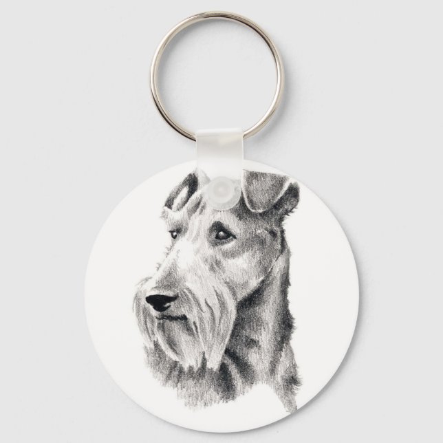 Keychain Irish terrier (Front)