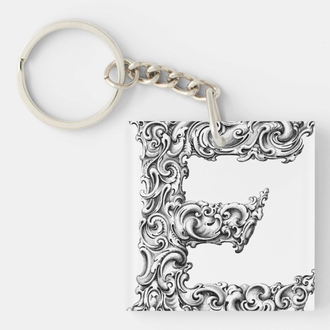 keychain (letter E) (Front)