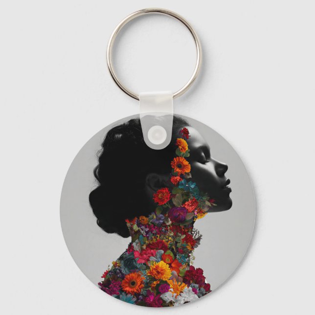 Keychain metal stamp style (Front)