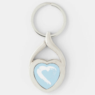Keychain Moon Heart