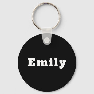 keychain named Emily