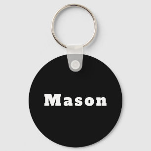 Keychain named Mason