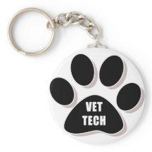 keychain paw black vest