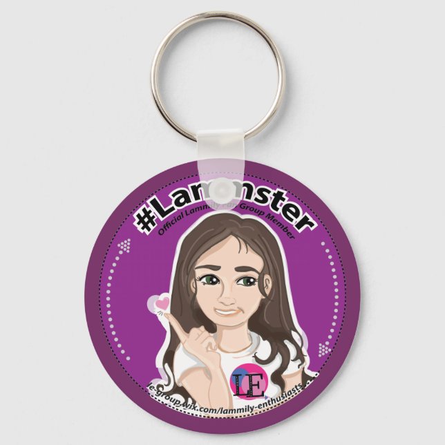 Keychain Purple (Front)
