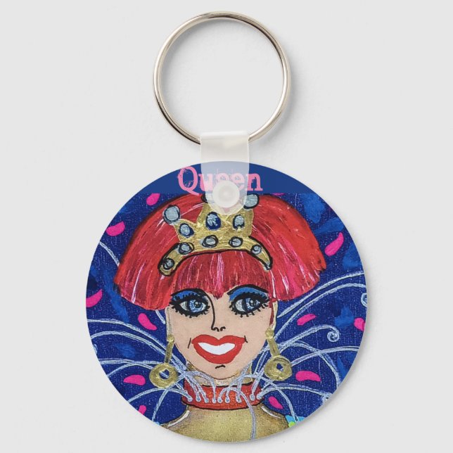 Keychain-Queen Key Ring (Front)