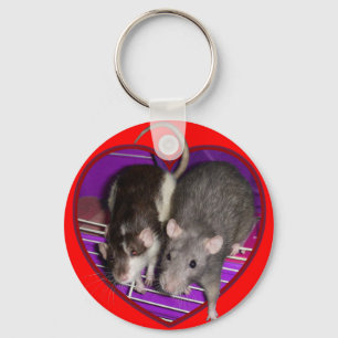 Keychain: Ratty Love Key Ring