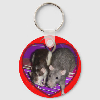 Keychain: Ratty Love Key Ring