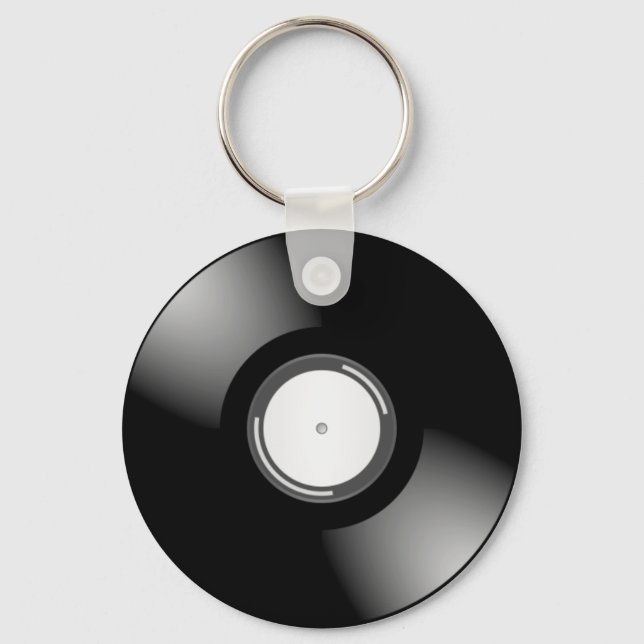 Keychain-Record Key Ring (Front)