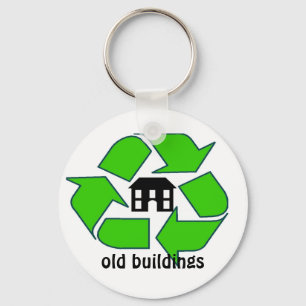 Keychain - Recycle Buildings