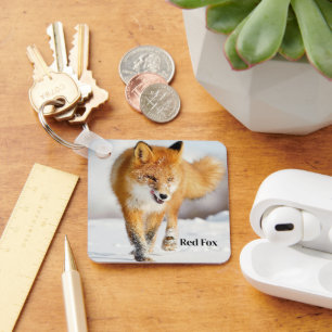 Keychain-Red Fox Key Ring