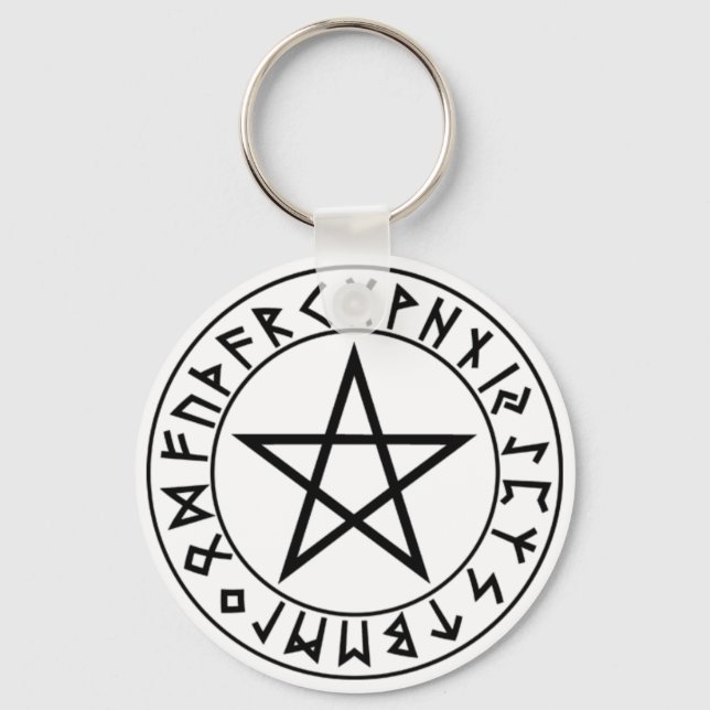 keychain Rune Pentacle (Front)