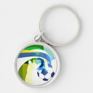 Keychain-Soccer Ball Key Ring