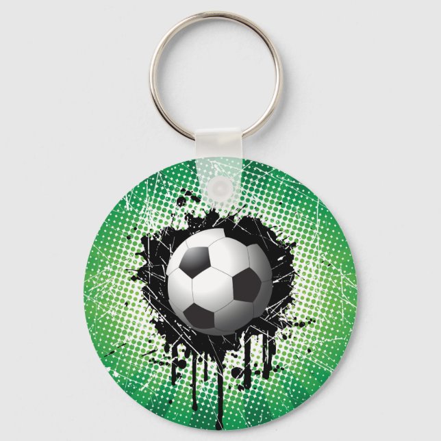 Keychain-Soccer Ball Key Ring (Front)