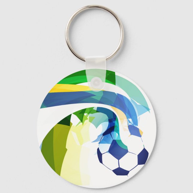 Keychain-Soccer Ball Key Ring (Front)