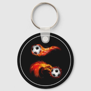 Keychain-Soccer Key Ring