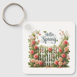 Keychain-Spring Floral Keychain