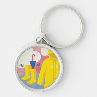 Keychain Spring Rainy Day