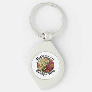 Keychain-Tai Chi is Beautiful Key Ring