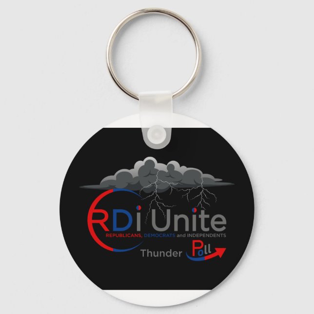 Keychain, Thunder Key Ring (Front)