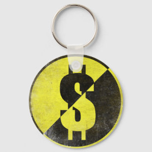 Keychain with Cool Anarcho-Capitalist Flag