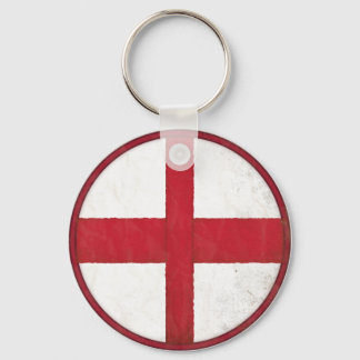 Keychain with English Flag in Dirty Old Style