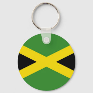 Keychain with Flag of Jamaica