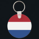 Keychain with Flag of Netherlands<br><div class="desc">Keychain with Flag of Netherlands.</div>