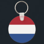 Keychain with Flag of Netherlands<br><div class="desc">Keychain with Flag of Netherlands.</div>