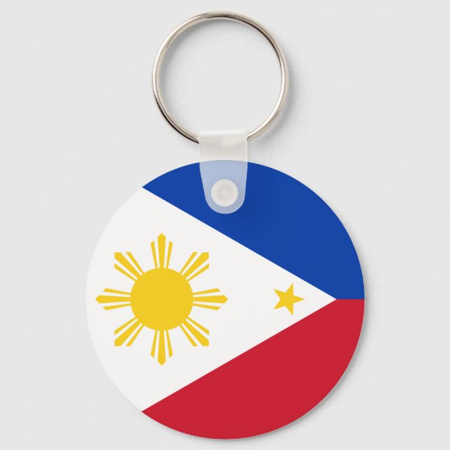 Keychain with Flag of Philippines (Front)
