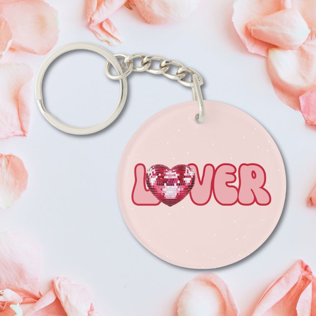 Keychain with Heart and Love Design (Keychain with Heart and Love Design)