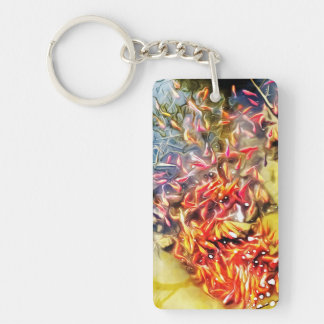 Keychain with nature design