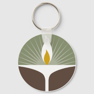 Keychain with UURockford logo