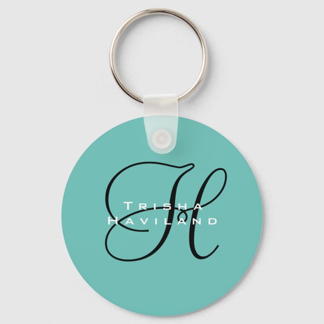 Keychain with Your Name in Any Colour HAMbyWG -  (Front)