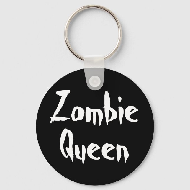 Keychain, Zombie Queen Key Ring (Front)
