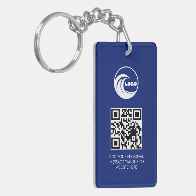 Keychains Branded Business Logo Custom (Front Left)
