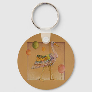 Keychains - Carousel Stork