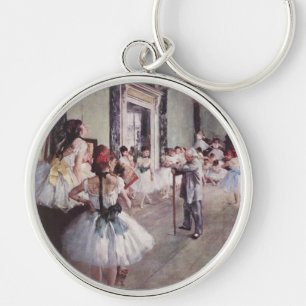 KEYCHAINS - DEGAS - BALLET CLASS - FAMOUS ART