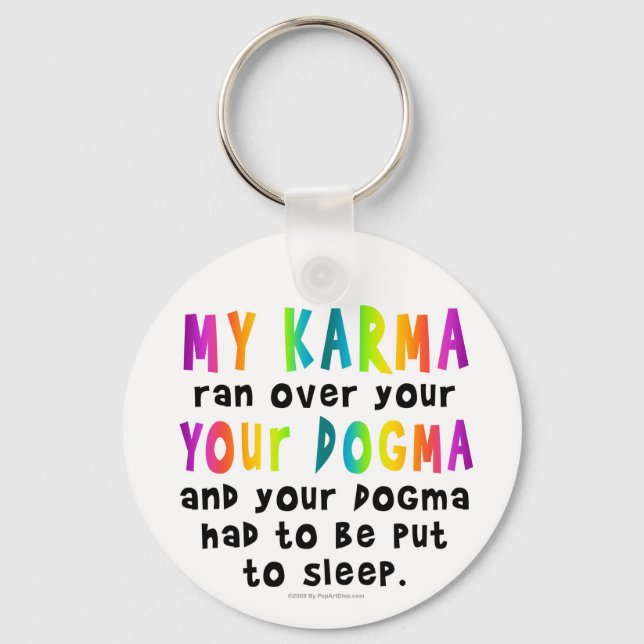 Keychains - Dogma Karma (Front)
