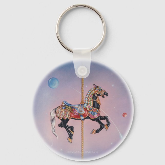 Keychains - Petaluma Carousel Horse 1 (Front)