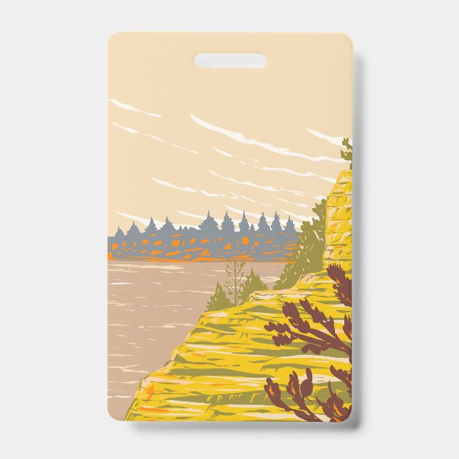 Keyhole State Park ID Badge (Front)