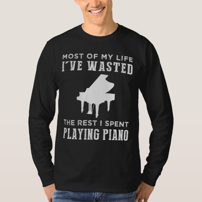 Keynotes of Life: Piano Serenade! T-Shirt (Front)